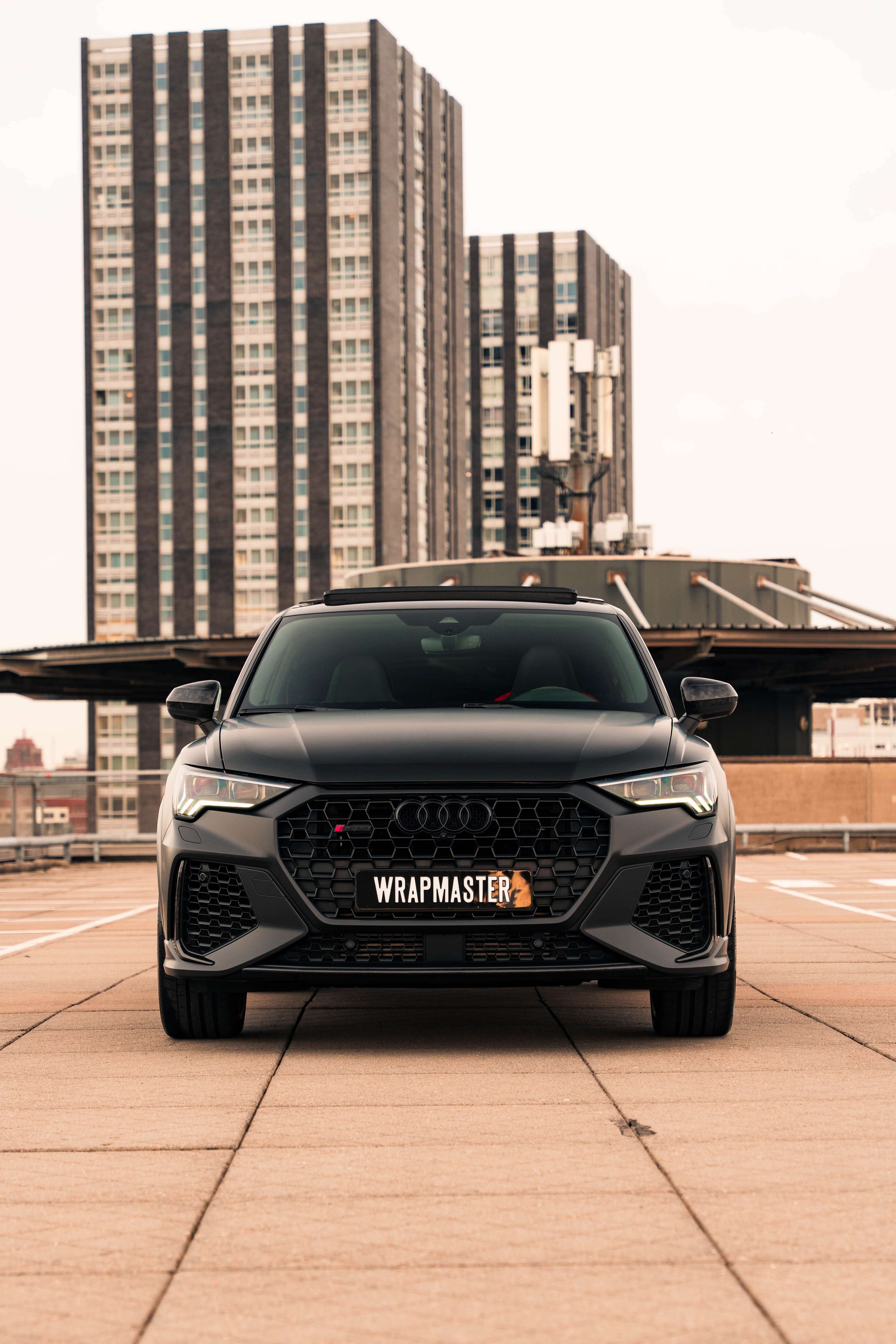 Audi RSQ3 gewrapt door Wrapmaster DH in Den Haag